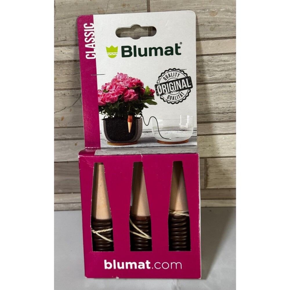 Blumat 10308 Classic Watering Plant Stakes 3-Pack, new, unopened
